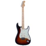 2013 Fender Deluxe Stratocaster HSS electric guitar, made in USA, ser. no. US13xxxx10; Finish: