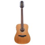Takamine G Series EG510S-12 twelve string electro-acoustic guitar, made in Korea, ser. no.