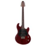 Shergold Masquerader SM02 SDCH electric guitar, made in Indonesia, ser. no. 16xxxx5; Finish: cherry;