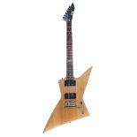 1990s LTD by ESP EX-250 electric guitar, made in Korea, ser. no. E9xxxx7; Finish: natural, stripped,