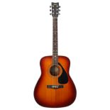 Yamaha FG-336SBII acoustic guitar, made in Taiwan; Back and sides: laminated mahogany, surface