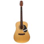 Jasmine by Takamine S-35 acoustic guitar, made in Indonesia; Finish: natural; Fretboard: rosewood;