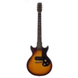 1961 Gibson Melody Maker electric guitar, made in USA, ser. no. 2xxx6;Finish: sunburst, lacquer