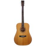 Alvarez Regent 5226 acoustic guitar, made in Korea, ser. no. 1xxx4; Back & Sides: mahogany, minor