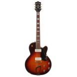 2012 Guild Aristocrat M75 electric guitar, made in Korea, ser. no. KSG12xxxx7; Finish: sunburst,