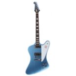 2017 Gibson Firebird T electric guitar, made in USA, ser. no. 17xxxxx86; Finish: Pelham blue;