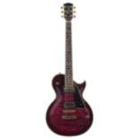 Richwood Artist Series limited edition RE-135 electric guitar, made in Korea; Finish: purple