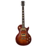 Dax & Co customised 2014 Les Paul Traditional electric guitar, ser. no. 12xxxx08; Finish: nitro