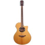 Yamaha APX500NT electro-acoustic guitar, made in Indonesia; Finish: natural; Fretboard: rosewood;