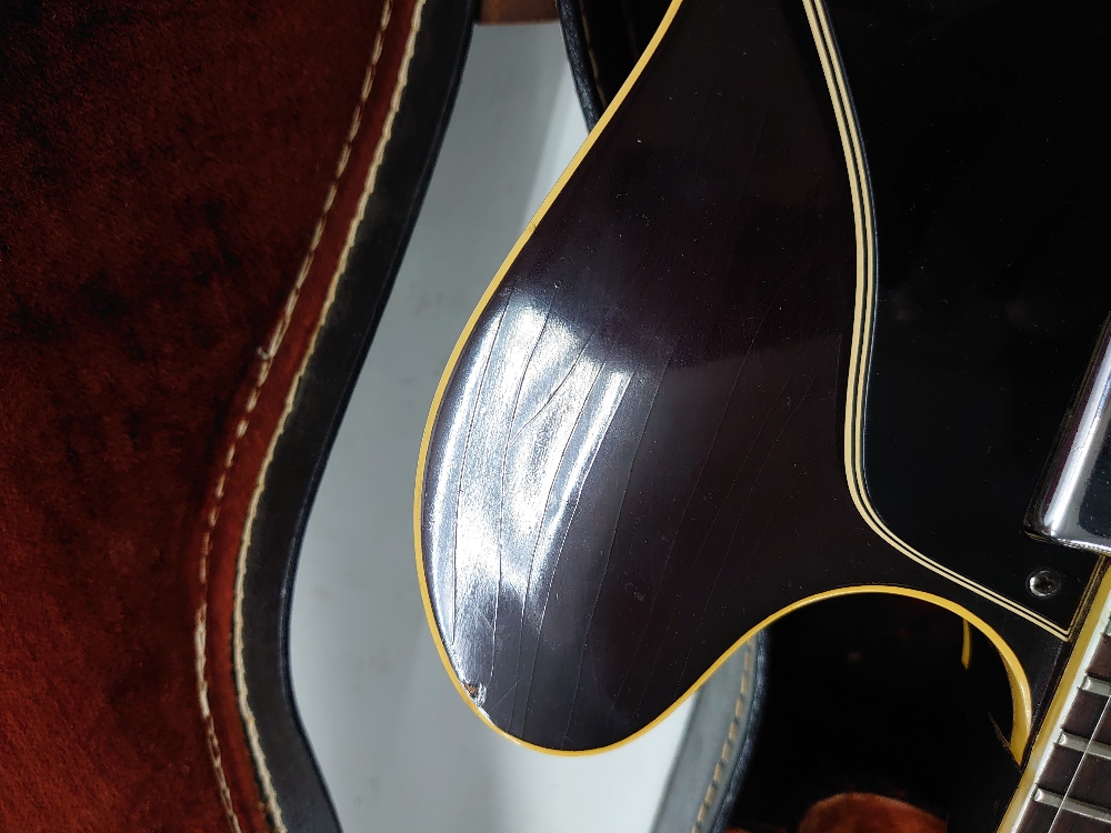 1968 Gibson ES-330 TD long neck hollow body electric guitar, made in USA, ser. no. 3xxxx0; Finish: - Image 15 of 15