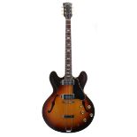 1968 Gibson ES-330 TD long neck hollow body electric guitar, made in USA, ser. no. 3xxxx0; Finish: