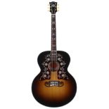 2015 Gibson Custom SJ-200 Bob Dylan Players edition electro-acoustic guitar, made in USA, ser. no.