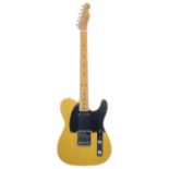 1982 Fender Squier Series JV '52 reissue Telecaster electric guitar, made in Japan, ser. no.