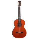 Fender Model FC-30 classic nylon string guitar; Back and sides: rosewood, various minor scuffs;