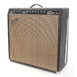 1965 Fender Super-Reverb-Amp guitar amplifier, made in USA, tube chart letters OJ, chassis no.