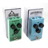 TC Electronic The Prophet digital delay guitar pedal; together with a TC Electronic Sky Surfer