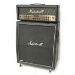 2005 Marshall Mode Four guitar amplifier, made in England; together with a Marshall Model MF400A 4 x