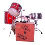 Cozy Powell & Bernie Marsden - Cozy Powell's custom made Yamaha four piece drum kit including a