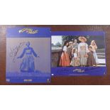 Julie Andrews - two 'The Sound of Music' limited collectors edition cards, each bearing a Julie