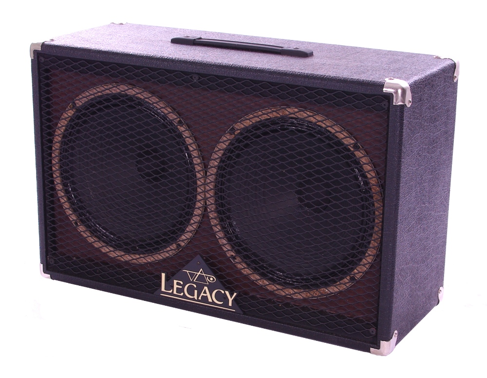 Bernie Marsden - Carvin Steve Vai Signature Legacy 2 x 12 guitar amplifier speaker cabinet, within