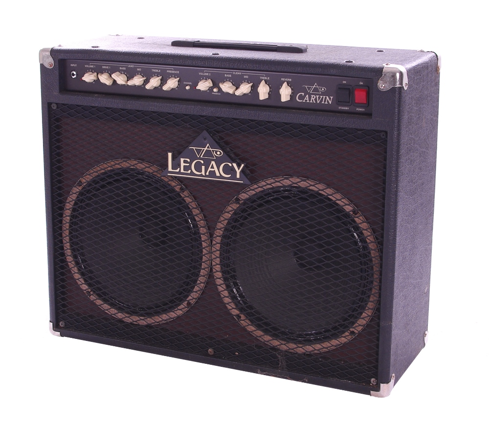 Bernie Marsden - Carvin Steve Vai Signature Legacy 212 guitar amplifier, made in USA, ser. no.