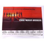 Original UK quad film poster for 'The Wild Bunch', 30" x 40"