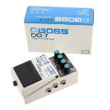 Boss DD-7 digital delay guitar pedal, boxed
