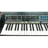 Polymoog 203A synthesizer keyboard, ser. no. 2198