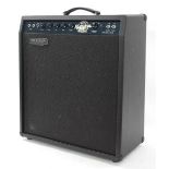 Mesa Boogie Dual Rectifier Blue Angel guitar amplifier, made in USA, ser. no. BA-01542, dust cover