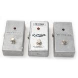 Three Mesa Boogie Rectifier guitar amplifier foot switches