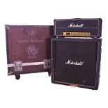 Bernie Marsden & Whitesnake - Marshall half stack including a 1976 Marshall JMP model 1959 Super