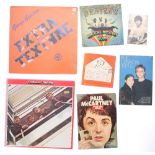 The Beatles - good small selection of Beatles ephemera to include 'Magical Mystery Tour' booklet EP,