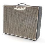 1975 Marshall Lead & Bass 50 combo guitar amplifier, fitted with a pair of Celestion G12M 12"