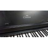 Yamaha CLP-350 Clavinova keyboard, ser. no. 18913, with desk and pedal