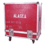 Bernie Marsden & Alaska - heavy duty Packhorse Case Co Ltd flight case on wheels suitable for a 4