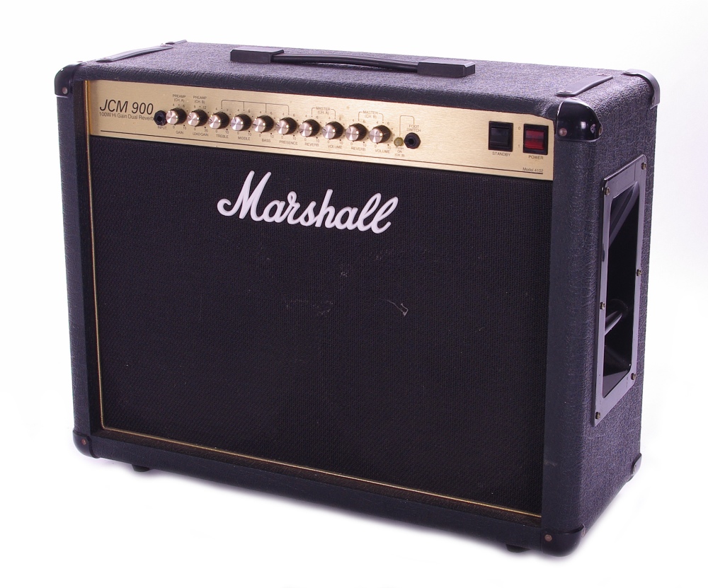 Bernie Marsden - Marshall JCM 900 model 4102 100 watt High Gain Dual Reverb guitar amplifier, made