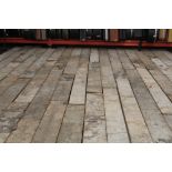 The Beatles - original stage floorboards from Lathom Hall, Seaforth, Liverpool, the venue where