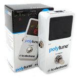 TC Electronic Polytune guitar tuning pedal, boxed