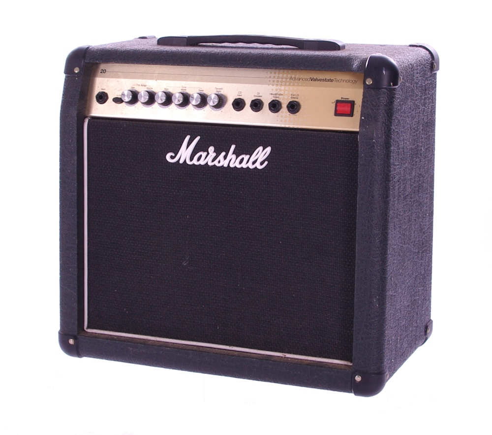 Bernie Marsden - 2006 Marshall AVT20X guitar amplifier, made in England, ser. no. M-2006-08-0897 *