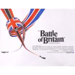 Original UK quad poster for United Artists 'Battle of Britain', 30" x 40"