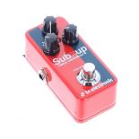 TC Electronic Sub Up Mini Octaver guitar pedal