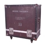 Bernie Marsden & Whitesnake - heavy duty flight case on wheels, previously used to carry a 4 x 12