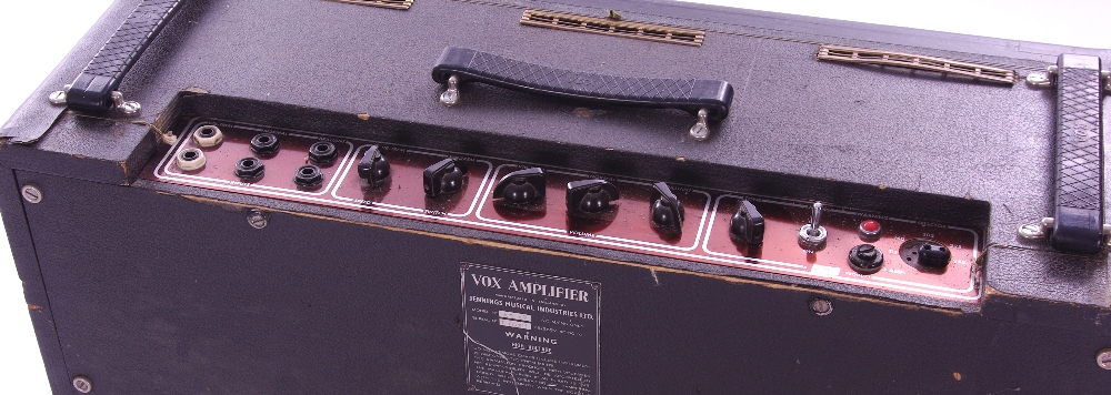 Bernie Marsden - Vox AC30 guitar amplifier, made in England, circa 1963, ser. no. 7703N, copper - Image 3 of 3