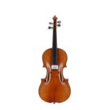 Early 20th century German half size violin, 12 3/8" , 31.40cm