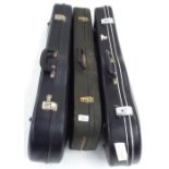 Violin case and two viola cases (3)