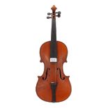 French Mirecourt violin circa 1910, 14 1/4", 36.20cm