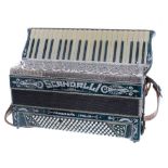 Italian one hundred and twenty button piano accordion by Scandalli of Camerano, also a Sante