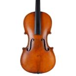 Early 20th century German Stradivari copy violin, 14 1/8", 35.90cm
