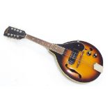 Gibson electric A-Style mandolin with ser. no. 895562 stamped behind the head, also stamped to the