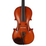 Violin labelled Ch.J.-B. Collin-Mezin Fils, Maitre-Luthier, Medaille D'or-Exposition Universelle